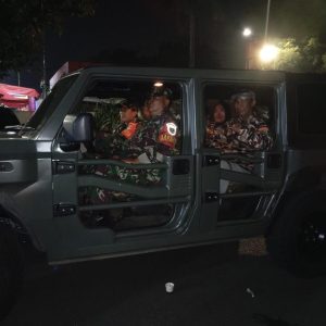 Kodim 0505/JT Gelar Patroli Tiga Pilar di Kecamatan Pasar Rebo.