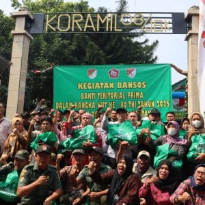 HUT Ke-80 TNI, Kodim 0504/Jakarta Selatan Gelar Bakti Kesehatan