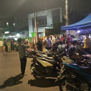 Kodim 0505/JT Gelar Patroli Tiga Pilar Tingkatkan Keamanan Wilayah Matraman.