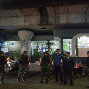 Kodim 0505/JT Gelar Patroli Tiga Pilar Tingkatkan Keamanan Wilayah Matraman.