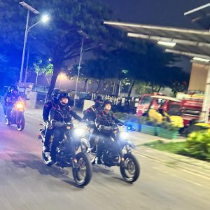 Cegah Kejahatan Malam Hari, Polres Metro Bekasi Kota Gelar Patroli Skala Sedang