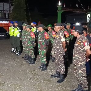 Bersama Anggota Banser dan Pemuda Kerukunan, Kodim 1710/Mimika Kembali Laksanakan Patroli Humanis Jaga Stabilitas Kamtibmas Wilayah