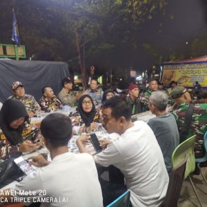 Kodim 0505/JT & Komduk, Wujudkan Malam Aman Lewat Patroli/Siskamling Keliling.