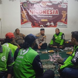 Silaturahmi Polsek Bekasi Barat dengan Komunitas Ojol Perkuat Kamtibmas