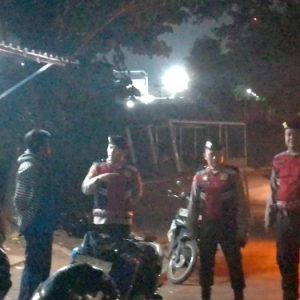 Polsek Bantargebang Giat Ops Aman Nusa di Lanjut Ops Kejahatan Jalanan