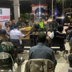 Hangatnya Ngopi Kamtibmas, Warga dan Polsek Bekasi Selatan