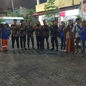 Kolaborasi Kodim 0505/JT Gelar Patroli Siskamling Bersama Komponen Pendukung di wilayah Jatinegara.
