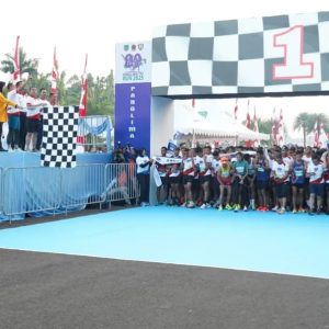Danrem 051/Wkt Ikuti Acara Panglima TNI Run 2025 di Kawasan Silang Monas
