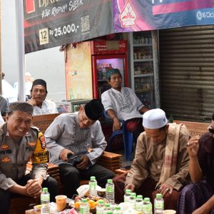 Bhabinkamtibmas Kelurahan Harapan Mulya Hadiri Peringatan Maulid Nabi Muhammad SAW 1447 H