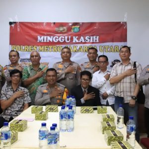 Wakapolres Metro Jakarta Utara Gelar “Minggu Kasih” di Gereja GPSI Soteria Tanjung Priok