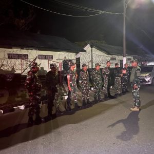 Malam Ini, Kodim 1710/Mimika Kembali Melaksanakan Patroli Cipta Kondisi Guna Menjaga Situasi Kamtibmas Tetap Kondusif