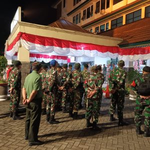 Kodim 0505/JT Gelar Patroli Tiga Pilar di Wilayah Pasar Rebo.