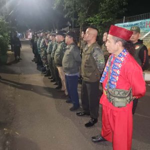 TNI-Komdu Gelar Patroli Bersama Amankan Kamtibmas Di Jakarta Selatan