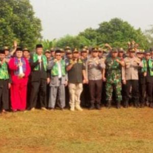 Perkuat Sinergitas, Danramil 04/Jatiasih Ikuti Apel Gabungan Satlinmas Kota Bekasi
