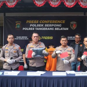 Respon Cepat, Unit Reskrim Polsek Serpong Tangkap Pelaku Penganiayaan Penjual Kerupuk