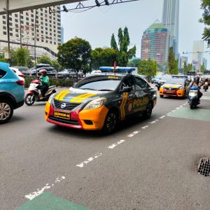 Polda Metro Jaya Gelar Patroli Skala Besar di Jakarta Sore Ini