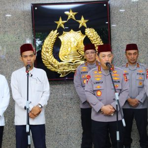 Kapolri: Tausiah Ustaz Abdul Somad Jadi Spirit Pengabdian Polri