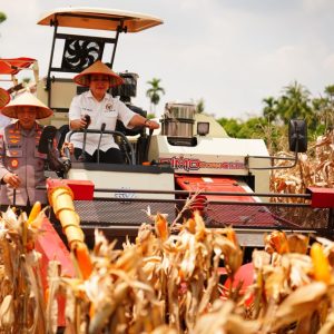Panen Raya Jagung Kuartal III, Kapolri Tegaskan Komitmen Wujudkan Lumbung Pangan Dunia