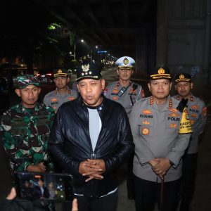 Cegah Kejahatan dan Balap Liar, Forkopimda Kota Bekasi Gelar Patroli Skala Besar Gabungan