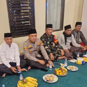 Kapolsek Bekasi Selatan Bersama Danramil Hadiri Maulid Nabi