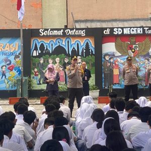 Polsek Tambora GiatPolice Goes To School,Sosialisasi Kenakalan Remaja,Tawuran Dan Bulying