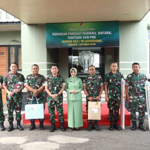 Syukuran Kenaikan Pangkat Prajurit, Danrem 052/Wkr Pamitan Pindah Tugas