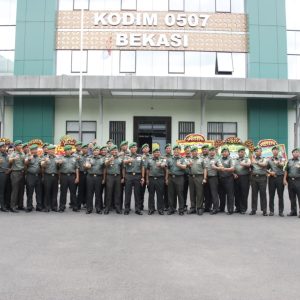 Pimpin Korp Raport Kenaikan Pangkat, Dandim 0507/Bekasi Ajak Prajurit Tingkatkan Dedikasi dan Rasa Syukur