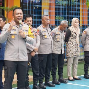 Wakapolres Metro Jakut Ajak Pelajar SMK Walang Jaya Jadi Generasi Tangguh, Jauhi Tawuran dan Narkoba