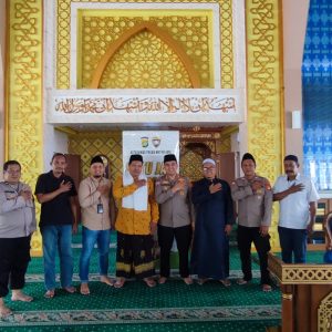 Polda Metro Jaya Gelar Program “Satu Jam Mengaji Bersama Polisi” di Masjid At Taqwa PT Taspen