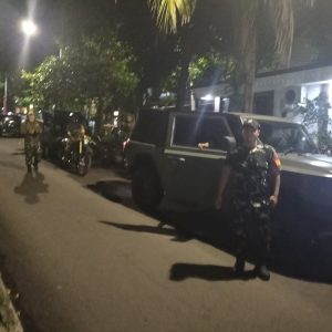 Ciptakan Rasa Aman Dan Nyaman, Kodim 0504/JS Bersama Komponen Pendukung Laksankan Patroli