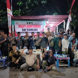 Polsek Medansatria Gelar Ngopi Kamtibmas untuk Jalin Sinergi dengan Warga