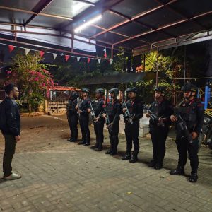 Kehadiran Brimob Polda Metro Jaya di Daerah Rawan Bikin Warga Tenang