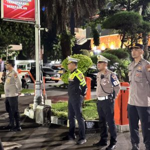 Polda Metro Jaya Gelar Patroli Skala Besar Malam ini di Jakarta Pusat