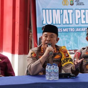 Kapolres Metro Jakarta Pusat Resmikan Gerai Rakyat Mart: “Ojol Adalah Teman Kami di Jalan, Mari Kita Jaga Jakarta Sama-sama”