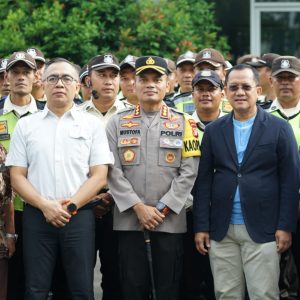 Kapolres Metro Bekasi Dorong Sinergi Satpam dalam Apel Bersama di Kawasan Industri MM2100