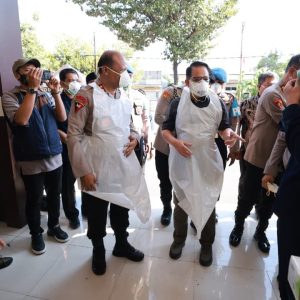 Kapolda Jatim Tegaskan Proses Identifikasi Korban Robohnya Bangunan Pesantren Al-Khoziny Berjalan Intensif