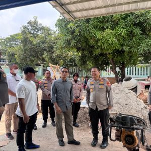 Tinjau Lokasi SPPG, Kapolres Metro Bekasi Kota dan Dirpolairud Cek Progres Pembangunan Fasilitas Gizi di Pekayon
