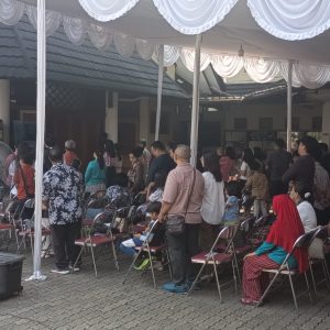 Jamin Kelancaran Ibadah, Polsek Bekasi Barat Monitoring Gereja Kristen Jawa di Jakasampurna