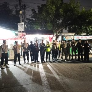 Polsek Medansatria Gelar Patroli Malam dan Razia untuk Antisipasi Gangguan Keamanan