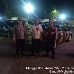 Patroli Malam Polsek Bekasi Barat Pastikan Situasi Aman dan Kondusif