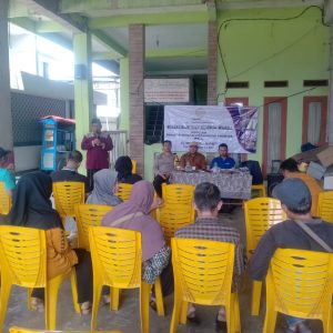 Dukung Program Pemerintah, Polsek Jatiasih Monitoring Sosialisasi Bantuan Bedah Rumah di Jatikramat