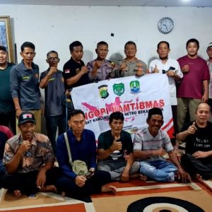 Lewat Ngopi Kamtibmas, Polsek Bekasi Selatan Bangun Kebersamaan Jaga Kondusifitas