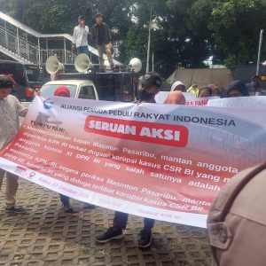 Aliansi Pemuda Peduli Rakyat Indoñesia (APPRI) Desak KPK Segera Panggil dan periksa Masinton Pasaribu
