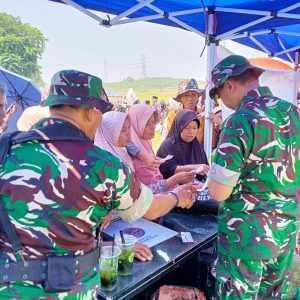Danrem 052/Wkr Sambut Hangat Kunjungan Kapolres Tangerang Raya di Momen HUT ke-80 TNI