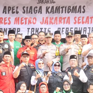Polres Metro Jakarta Selatan Gelar Apel Siaga Kamtibmas Dalam Rangka “Jaga Jakarta” Dan Pemeliharaan Kamtibmas