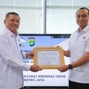 Berhasil Amankan Aset Negara, BMKG Beri Penghargaan Ditreskrimum Polda Metro Jaya dan Jajaran