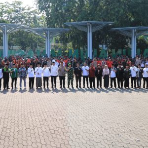 Perkuat Potensi Masyarakat, Kapolres Pimpin Apel Kebangsaan “Jaga Bekasi” Menuju Indonesia Emas