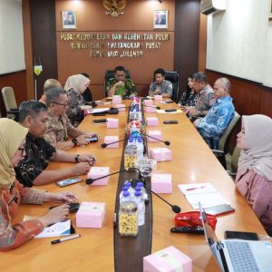 RS BHAYANGKARA TK. I PUSDOKKES POLRI TERIMA KUNJUNGAN KEDUTAAN BESAR INGGRIS DI JAKARTA
