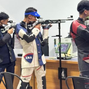 2 Atlet Menembak Yonif 202/Tajimalela Kembali Naik podium Juara