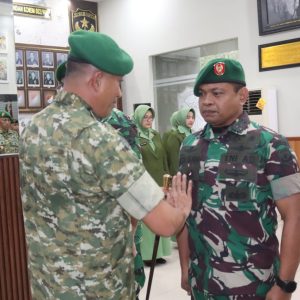Brigjen TNI Faizal Rizal: Mutasi Jabatan Adalah Bagian dari Pembinaan dan Penyegaran Satuan